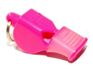 **cancer Aware** Fox 40 Mini Pink Whistle With Protector – Roof Sportswear